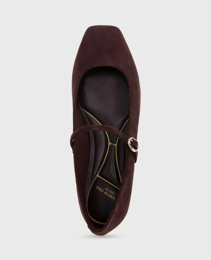 Jasper Suede Ballet Flat>Kenneth Cole Best