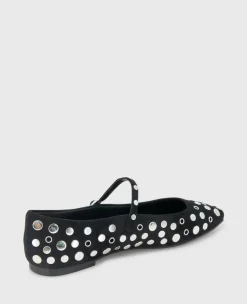 Jasper Suede Stud Ballet Flat><noscript><img width=