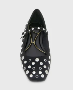 Jasper Suede Stud Ballet Flat><noscript><img width=