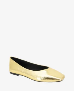 Johanna Metallic Leather Ballet Flat><noscript><img width=