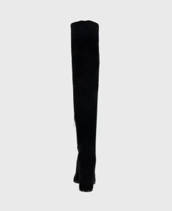 Josie Suede Tall Knee Heeled Boot><noscript><img width=