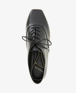 Justice Box Toe Lace Up Flat><noscript><img width=