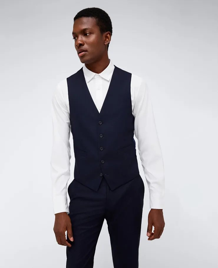 Reaction Ready Flex Slim-Fit Suit Separate Vest>Kenneth Cole Online