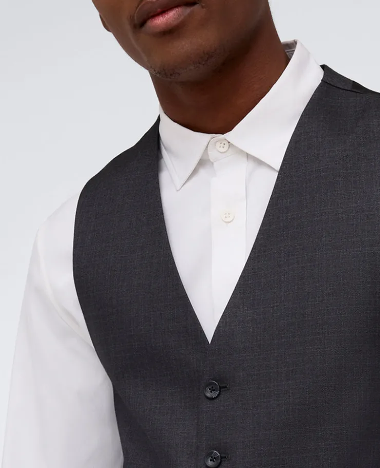Reaction Ready Flex Slim-Fit Suit Separate Vest>Kenneth Cole New