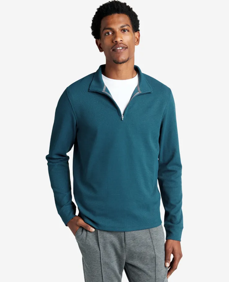 Sport Quarter-Zip Knit Pullover>Kenneth Cole New