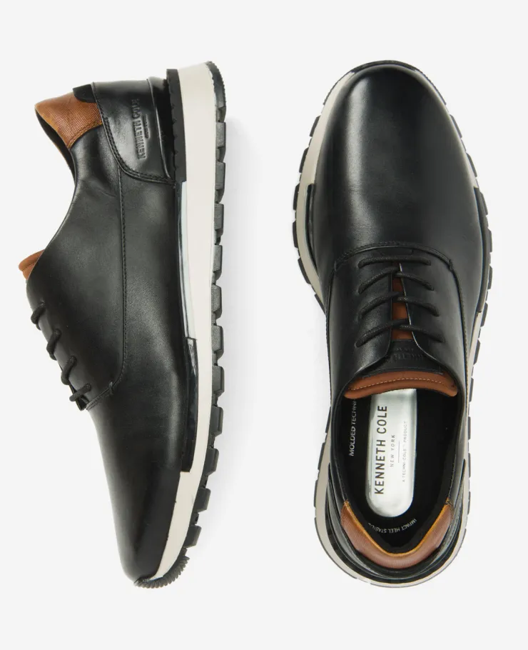 Kev Leather Lace-Up with TECHNI-COLE>Kenneth Cole Outlet