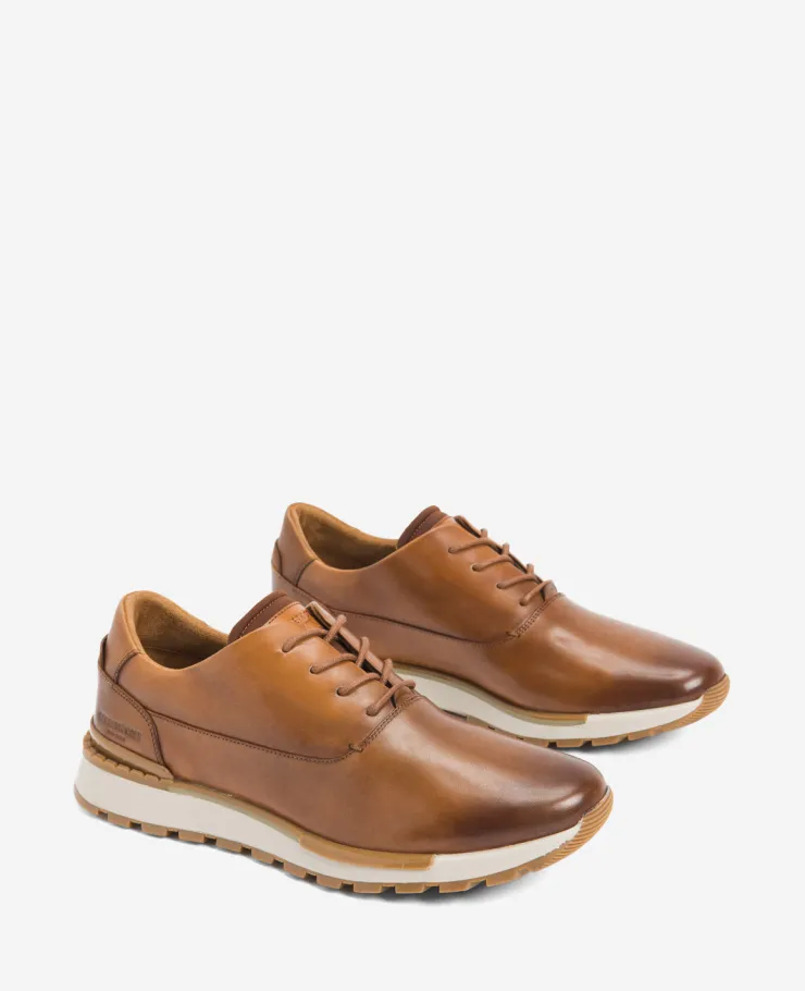 Kev Leather Lace-Up with TECHNI-COLE>Kenneth Cole