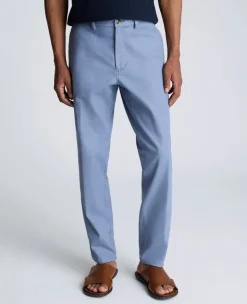 Linen Blend Slim Fit Flat Front Chino Pant><noscript><img width=