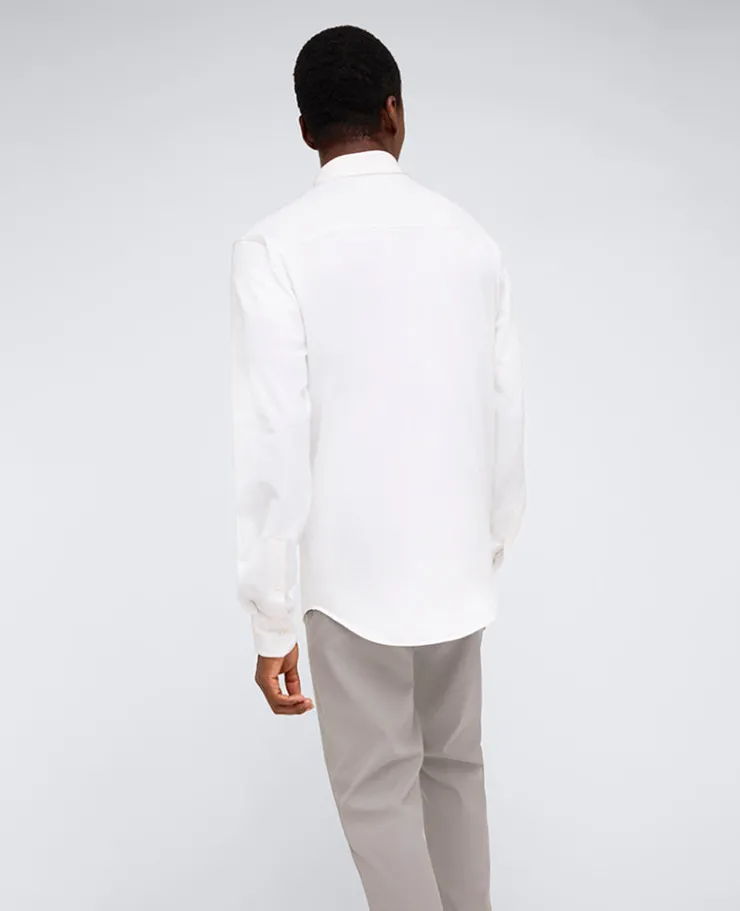 Long Sleeve Button Down Stretch Shirt with Pocket>Kenneth Cole