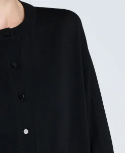 Long Sleeve Button Front Cardigan><noscript><img width=
