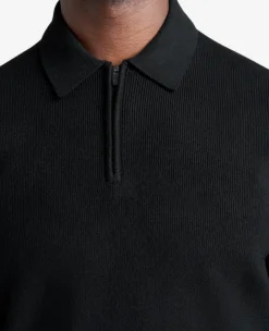 Long Sleeve Polo Sweater><noscript><img width=