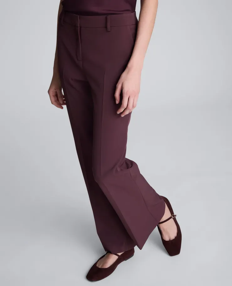 Luxe Twill Flare Leg Pant>Kenneth Cole New