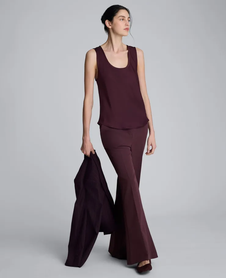 Luxe Twill Flare Leg Pant>Kenneth Cole New