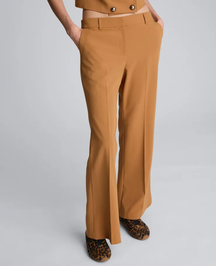 Luxe Twill Flare Leg Pant>Kenneth Cole Online