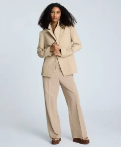 Luxe Twill Slim One Button Jacket><noscript><img width=