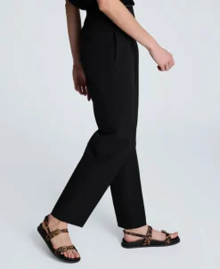 Luxe Twill Straight Leg Pant><noscript><img width=