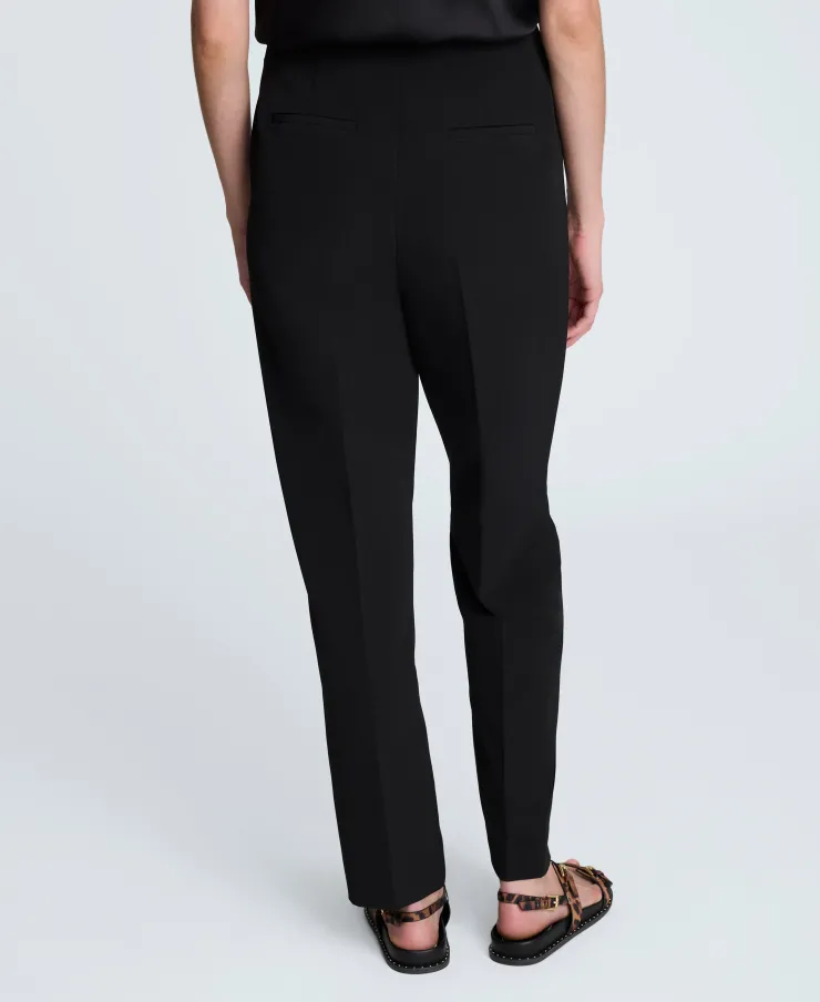 Luxe Twill Straight Leg Pant>Kenneth Cole Online