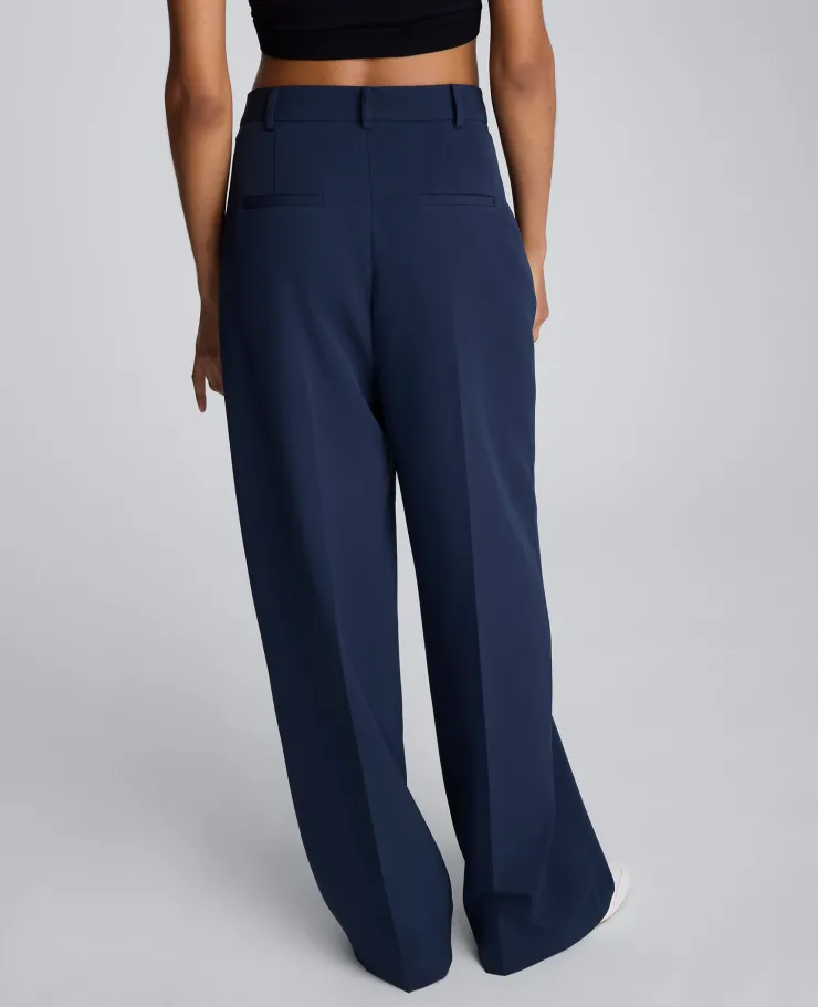 Luxe Twill Wide Leg Pant>Kenneth Cole Clearance