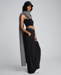 Luxe Twill Wide Leg Pleat Front Pant><noscript><img width=