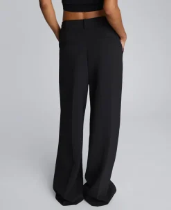 Luxe Twill Wide Leg Pleat Front Pant><noscript><img width=
