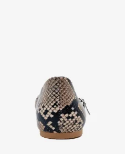 Magnolia Snakeskin Leather Ballet Flat><noscript><img width=