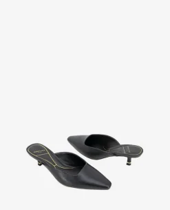 Margo Leather Kitten Heel Mule><noscript><img width=