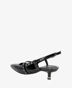 Martha Patent Eyelet Slingback Kitten Heel><noscript><img width=