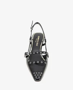Martha Patent Eyelet Slingback Kitten Heel><noscript><img width=
