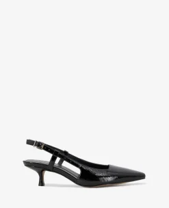 Martha Patent Slingback Kitten Heel>Kenneth Cole Discount