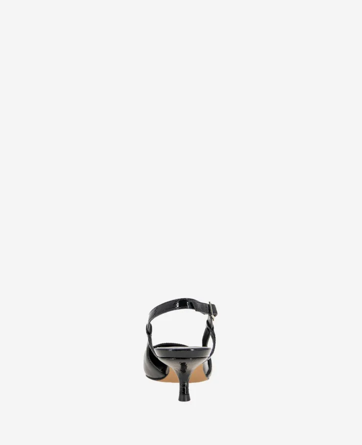 Martha Patent Slingback Kitten Heel>Kenneth Cole Discount