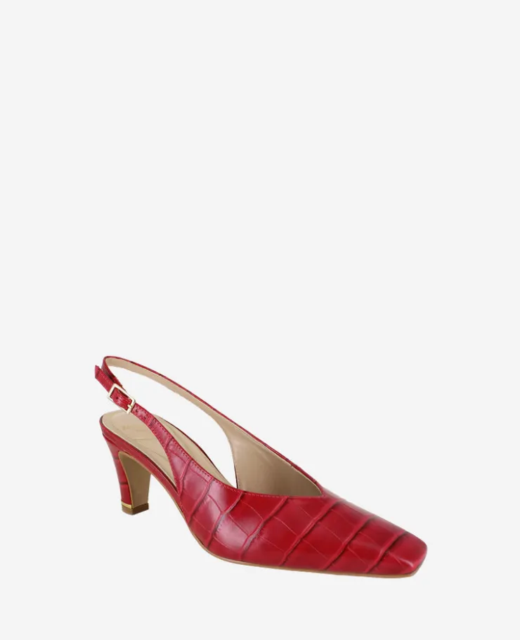 Meilani Embossed Croco Point Toe Slingback>Kenneth Cole Best
