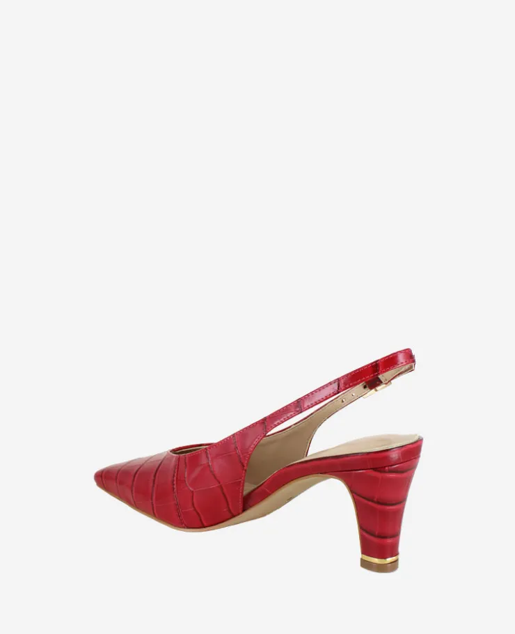 Meilani Embossed Croco Point Toe Slingback>Kenneth Cole Best