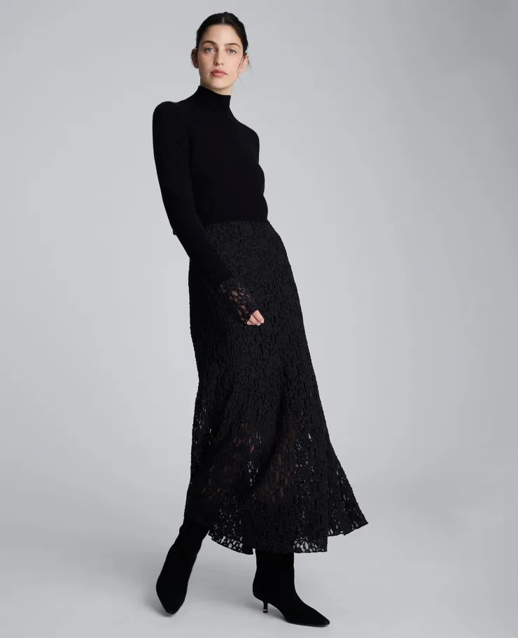 Merino Wool Cropped Mockneck Sweater>Kenneth Cole Hot