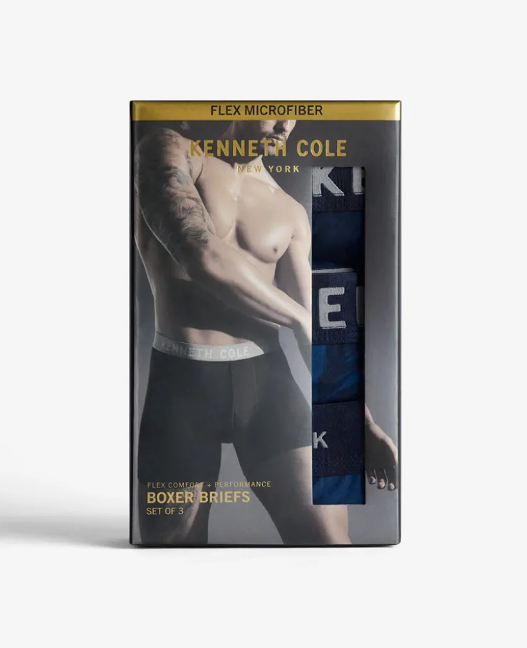 Micro Stretch Boxer Briefs 3-Pack>Kenneth Cole Best
