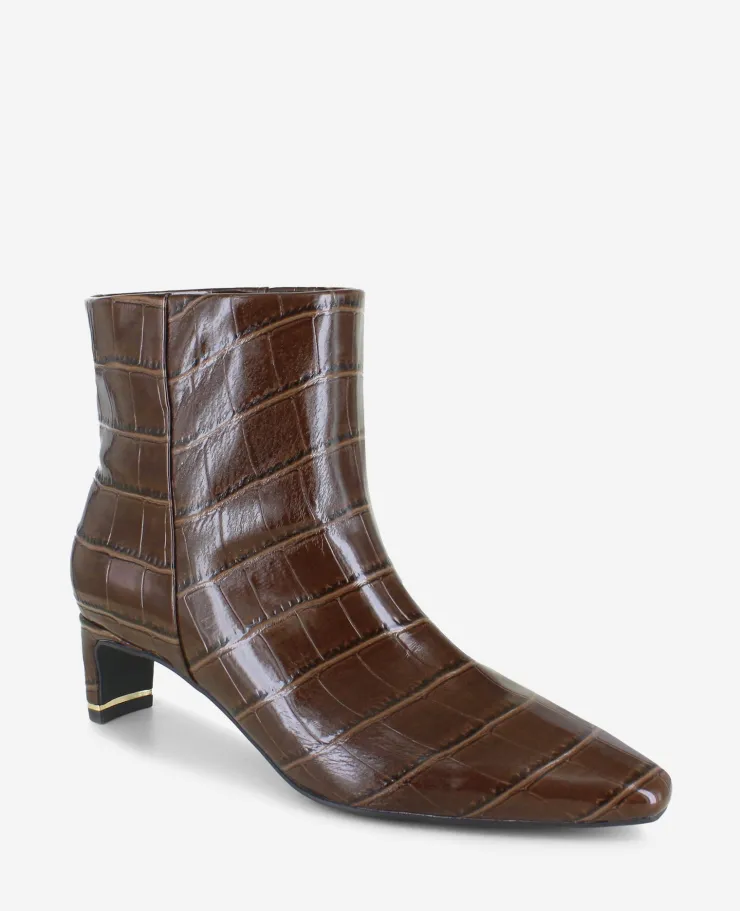 Miranda Croco Heel Bootie>Kenneth Cole Sale