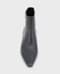 Miranda Leather Heel Bootie><noscript><img width=