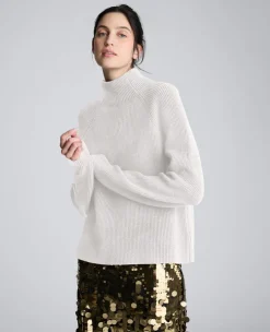 Mockneck Raglan Sleeve Sweater>Kenneth Cole Best