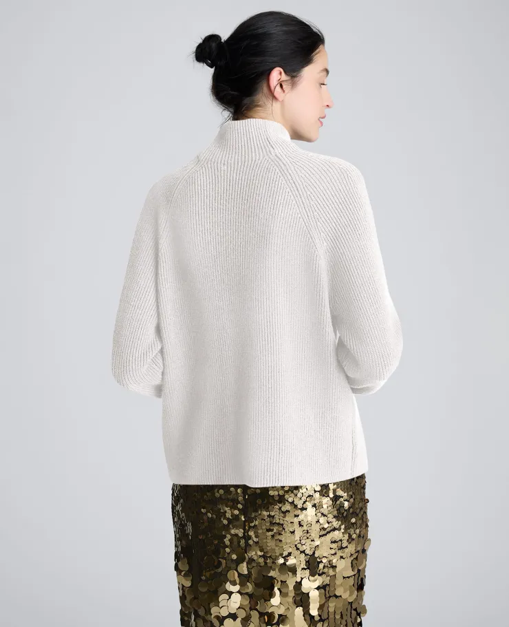 Mockneck Raglan Sleeve Sweater>Kenneth Cole Best