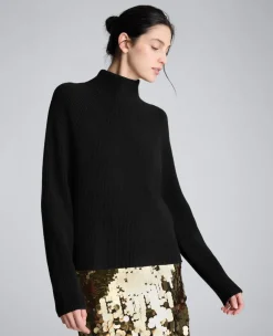 Mockneck Raglan Sleeve Sweater>Kenneth Cole Best