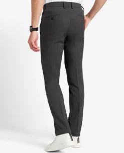 Modern-Fit Micro Check Stretch Trouser><noscript><img width=