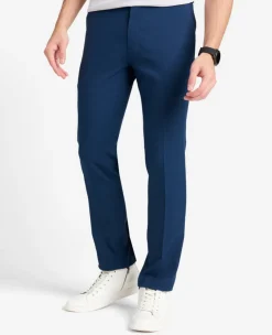 Modern-Fit Micro Check Stretch Trouser><noscript><img width=