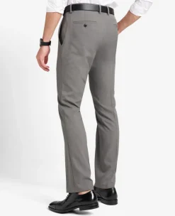 Modern-Fit Micro Check Stretch Trouser><noscript><img width=