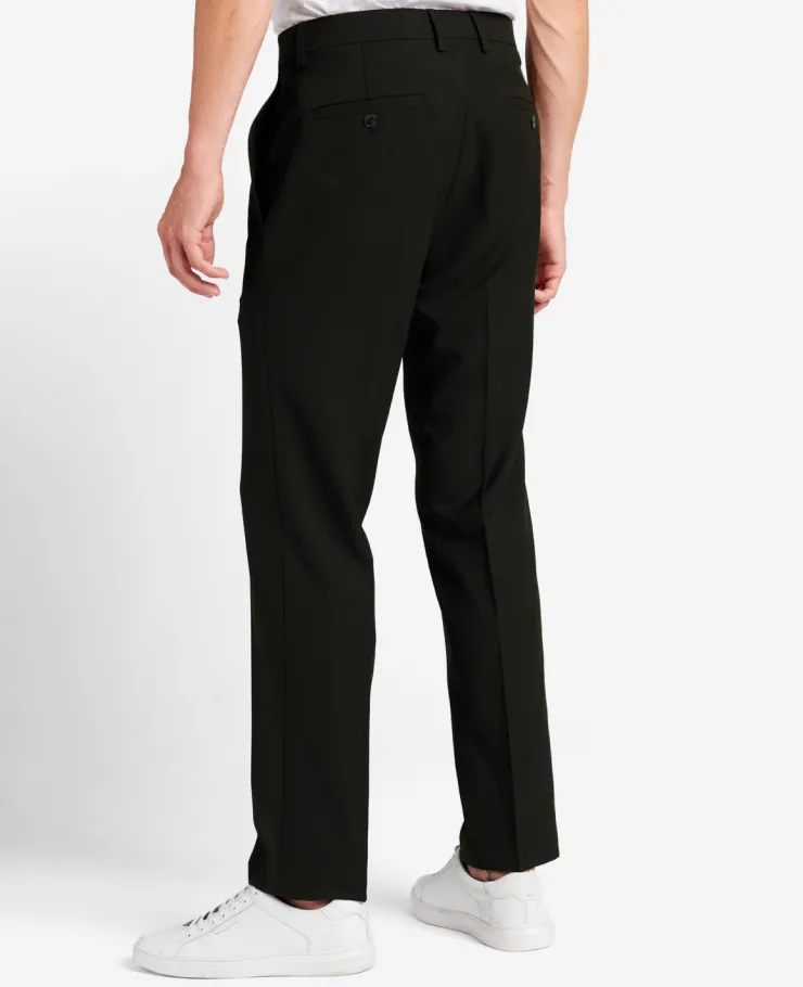 Modern-Fit Micro Check Stretch Trouser>Kenneth Cole New