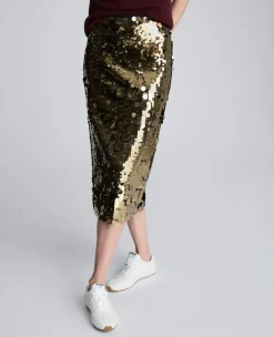 Pailette Midi Skirt>Kenneth Cole Online
