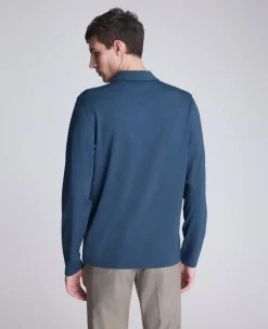 Performance Long Sleeve Johnny Collar Polo><noscript><img width=
