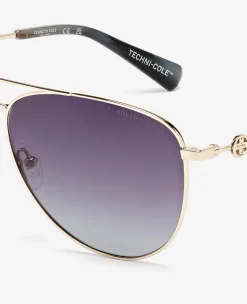 Pilot Titanium Aviator Sunglasses><noscript><img width=