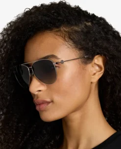 Pilot Titanium Aviator Sunglasses><noscript><img width=