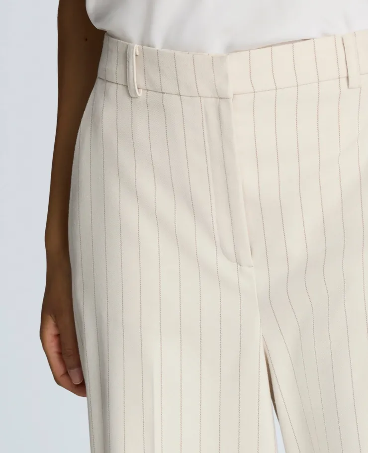 Pinstripe High Rise Wide Leg Pant>Kenneth Cole Hot