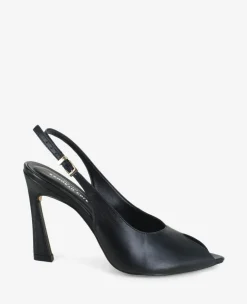 Priya Leather Peep Toe Slingback Heel>Kenneth Cole Sale