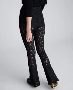 Pull On Stretch Lace Flare Pant With Inner Short><noscript><img width=